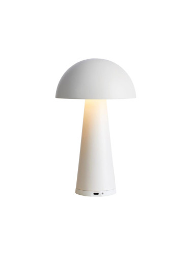 Markslöjd 108656 - LED Димируем rechargeable лампа FUNGI LED/1,5W/5V IP44 бял