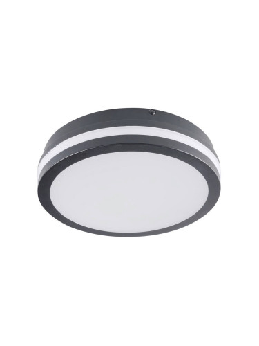 Brilagi - LED Екстериорна лампа със сензор BENE LED/18W/230V Ø 22 см IP54