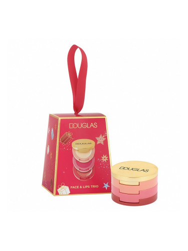 DOUGLAS MAKE UP Face & Lips Trio Руж компактен   