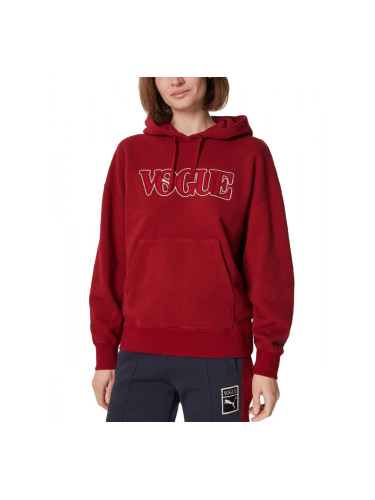 PUMA x Vogue Oversized Hoodie Red