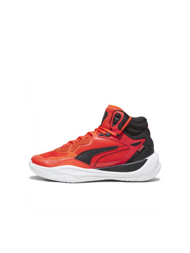 PUMA Playmaker Pro Mid Basketball Shoes Red