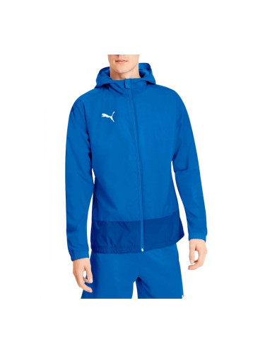 PUMA TeamGoal Rain Jacket Blue