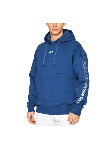 REEBOK Les Mills Dreamblend Hoodie Blue