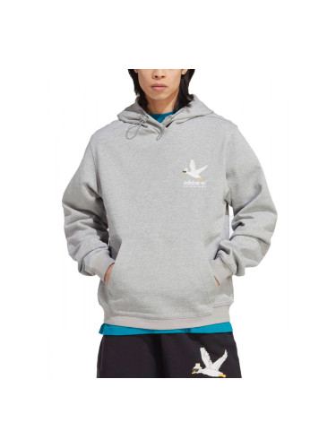 ADIDAS Originals Adventure Graphic Hoodie Grey