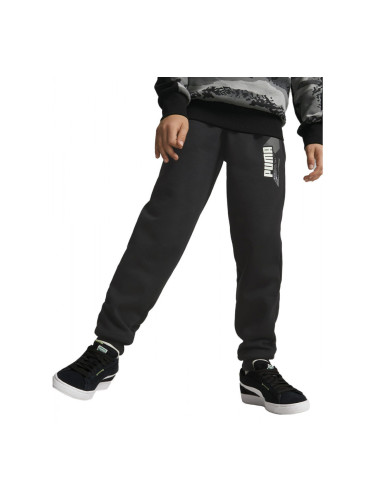 PUMA Alpha Youth Sweatpants Black