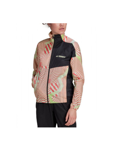 ADIDAS Terrex Trail Print Windbreaker Multicolor