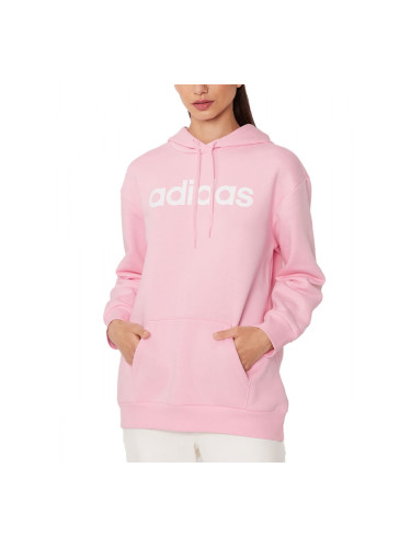 ADIDAS Sportswear Essentials Oversize Fleece Hoodie Pink