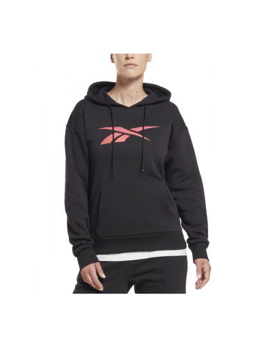 REEBOK Identity Vector Graphic Hoodie Black