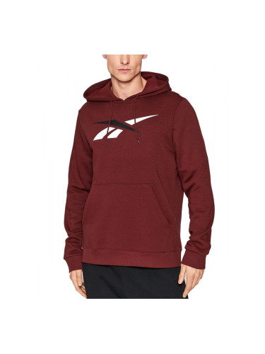 REEBOK Training Essentials Vector Hoodie Burgundy