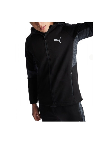 PUMA Evostripe Full Zip Hoodie Black