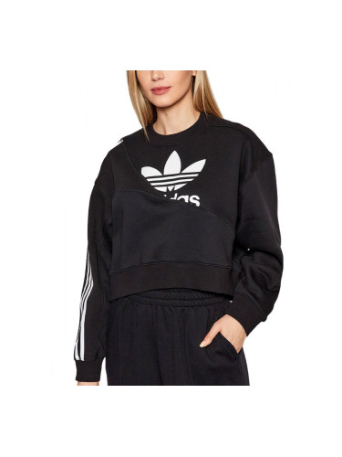 ADIDAS Originals Split Trefoil Sweatshirt Black