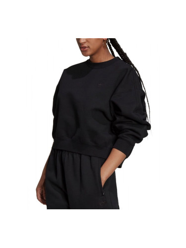 ADIDAS Originals Blue Version Batwing Crew Sweatshirt Black