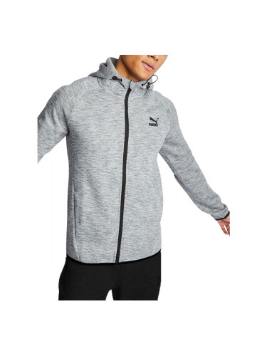 PUMA Evotec Full Zip Hoodie Grey