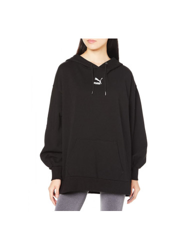 PUMA Classics Oversized Hoodie Black