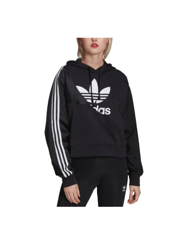 ADIDAS Adicolor Split Trefoil Hoodie Black