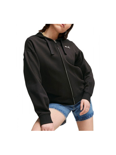 PUMA Her Full-Zip Hoodie Black W