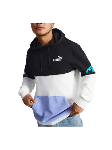 PUMA Power Colourblock Hoodie Multicolor