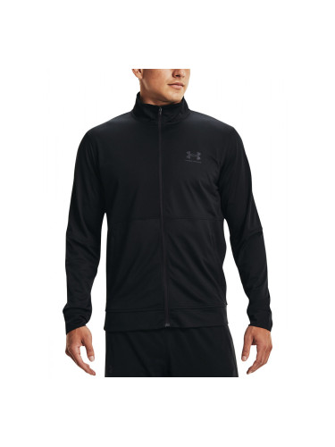 UNDER ARMOUR Pique Track Jacket All Black