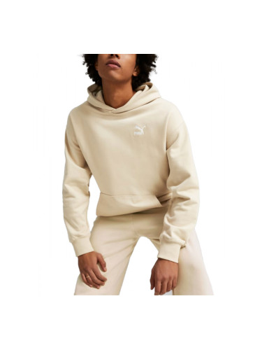 PUMA Classics Relaxed Hoodie Beige