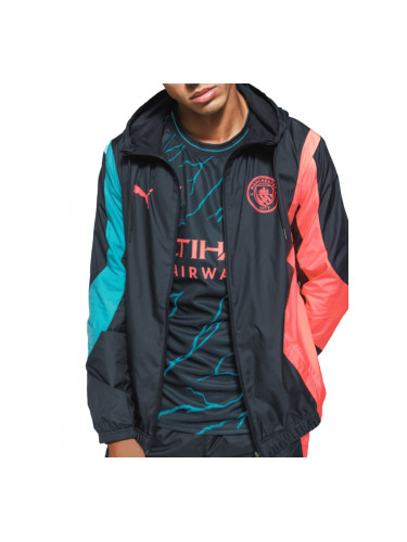 PUMA x Manchester City FC Pre-match Anthem Jacket Dark Navy/Multi