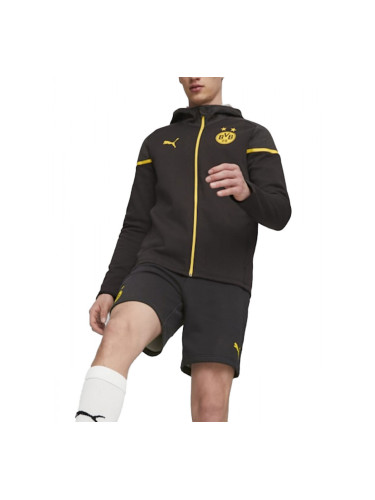 PUMA x Borussia Dortmund Football Casuals Hooded Jacket Black/Yellow