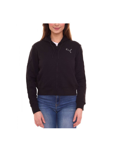 PUMA Her Full-Zip Hoodie Black