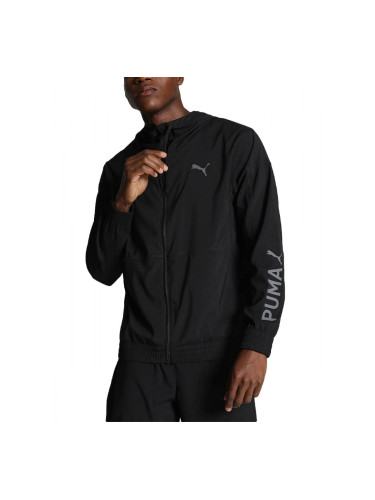 PUMA Fit Woven Training Jacket Black