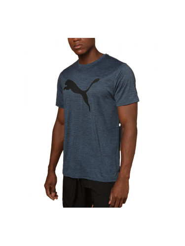 PUMA Favorite Heather Cat Training Tee Blue