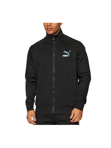 PUMA Iconic T7 Double Knit Track Jacket Black