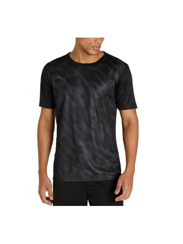 PUMA IndividualRise Graphic Football Tee Black