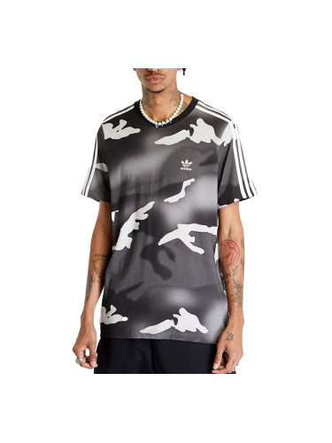 ADIDAS Originals Graphics Camo Allover Print Tee Black