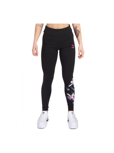 PUMA Flower Leggings Black/Multi