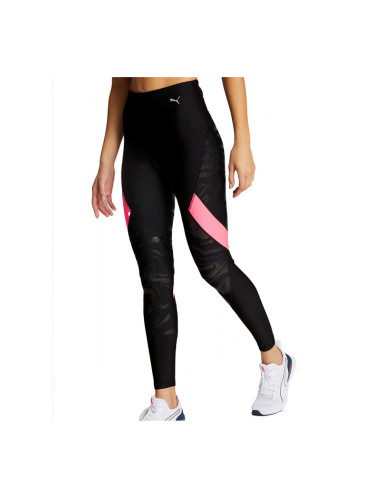 PUMA Ultraform High Waist Full Length Printed Running Leggings Black