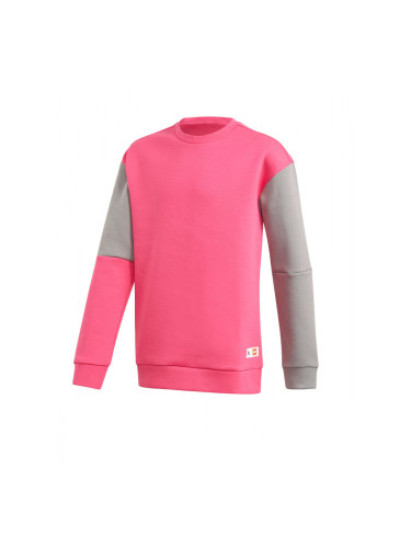 ADIDAS x Classic Lego Crew Sweatshirt Pink/Grey