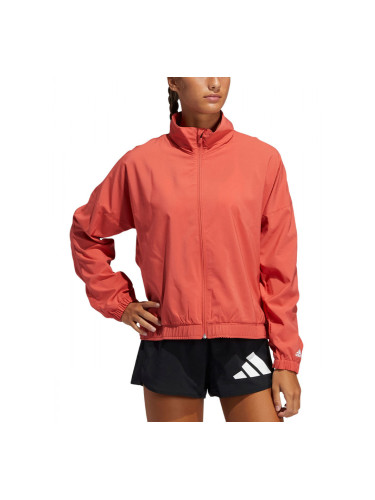 ADIDAS Training 3 Bar Logo Warm-Up Sports Jacket Red