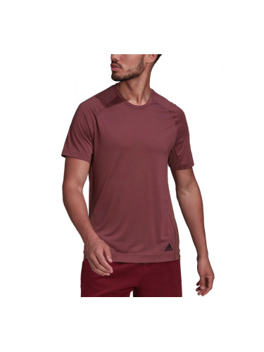 ADIDAS Yoga Training Tee Burgundy