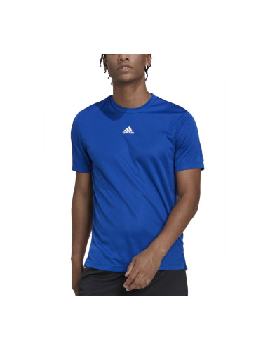 ADIDAS Aeroready Hiit Back 3-Stripes Training Tee Blue