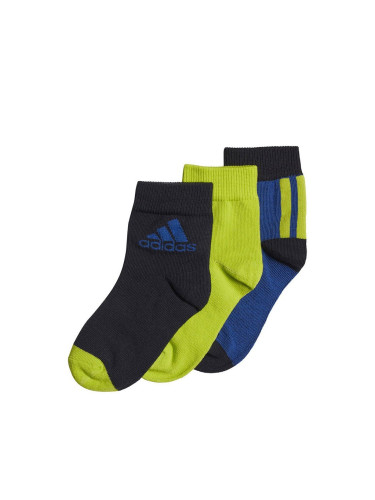 ADIDAS 3-Packs Lk Ankle Socks Multicolor