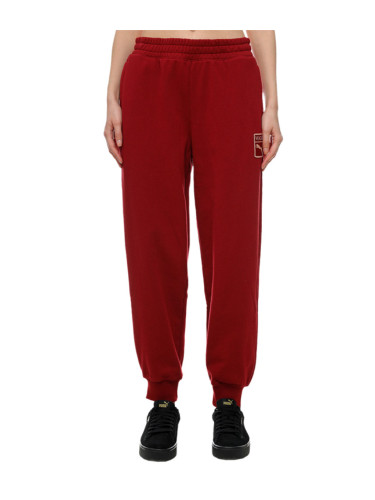 PUMA x Vogue Relaxed Fit Sweatpants Red