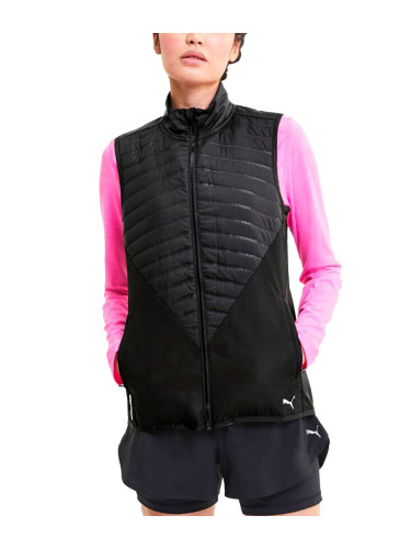 PUMA Running Favorite Puffer Vest Black