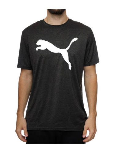 PUMA Favourite Heather Cat Training Tee Grey