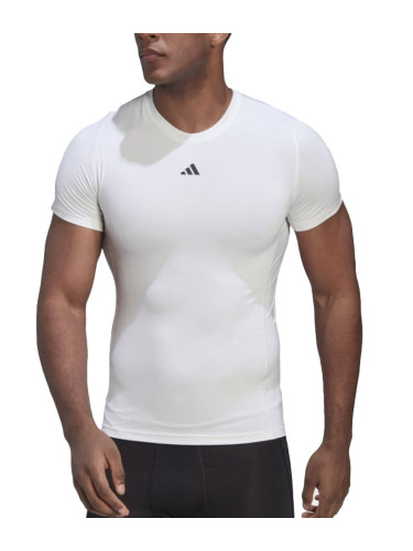 ADIDAS Techfit Training Tee White