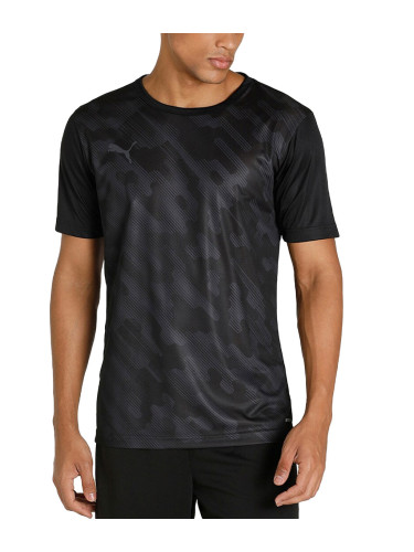 PUMA IndividualRise Graphic Football Tee Black