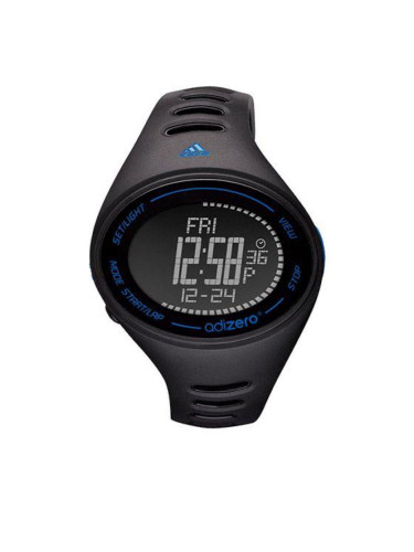 ADIDAS AdiZero Digital Rubber Watch Black