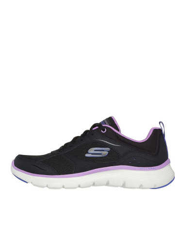 SKECHERS Flex Appeal 5 Fresh Touch Shoes Black/Purple