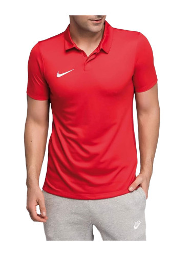 NIKE Dry Academy 18 Short Sleeve Polo Red