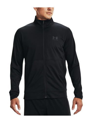 UNDER ARMOUR Pique Track Jacket All Black