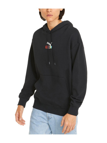 PUMA Brand Love Multiplacement Hoodie Black