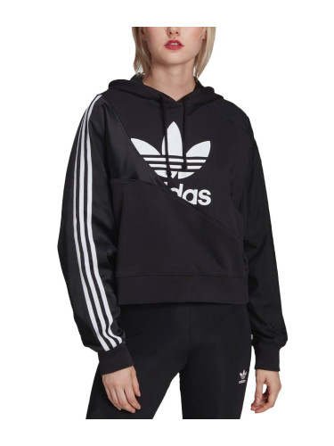 ADIDAS Adicolor Split Trefoil Hoodie Black