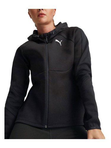 PUMA Evostripe Full-Zip Hoodie Black